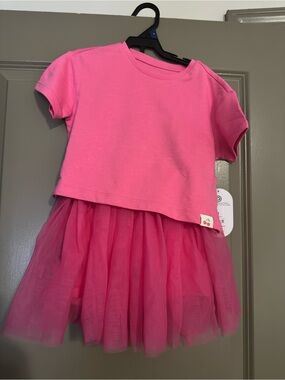 Girls' Pink Tulle Matching Set - Brand: